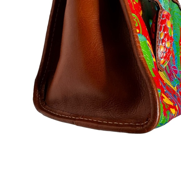 Patricia Nash | Tropicana Summer Festival Collection Leather Pineapple Bag - Picture 7 of 16